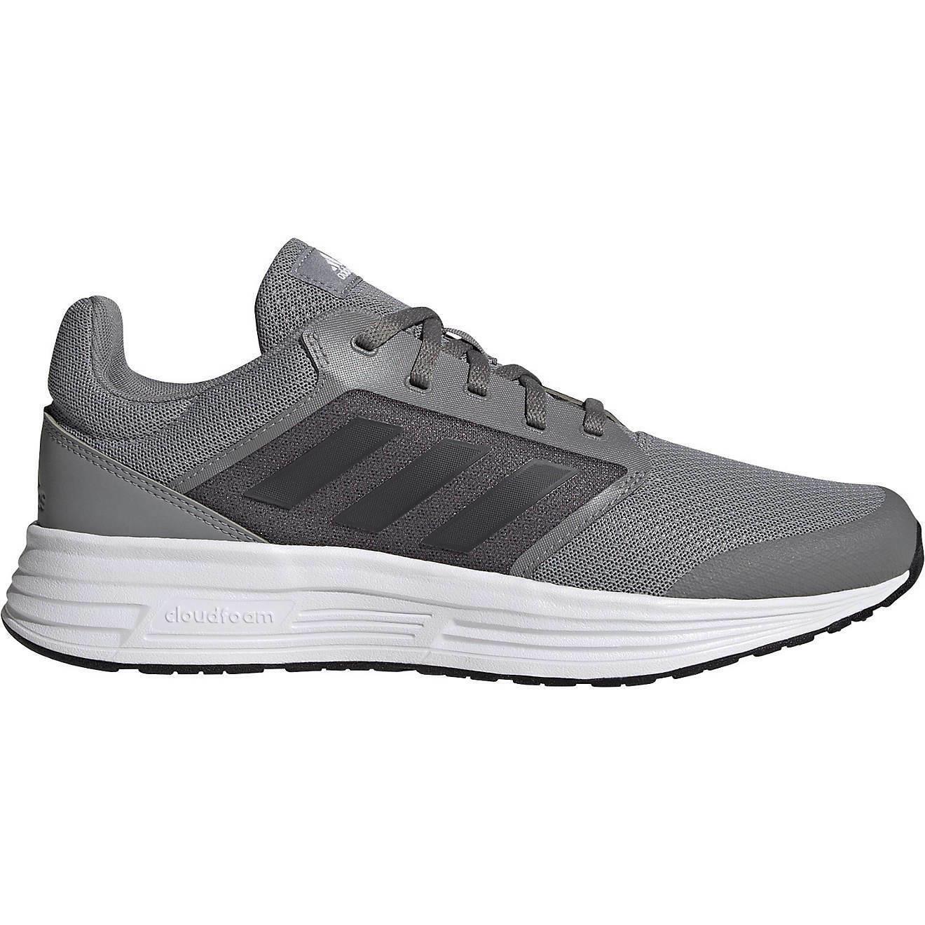 Adidas Men`s Cloudfoam Galaxy 5 Running Shoes in Sizes 6.5 to 15 in Dk Gray