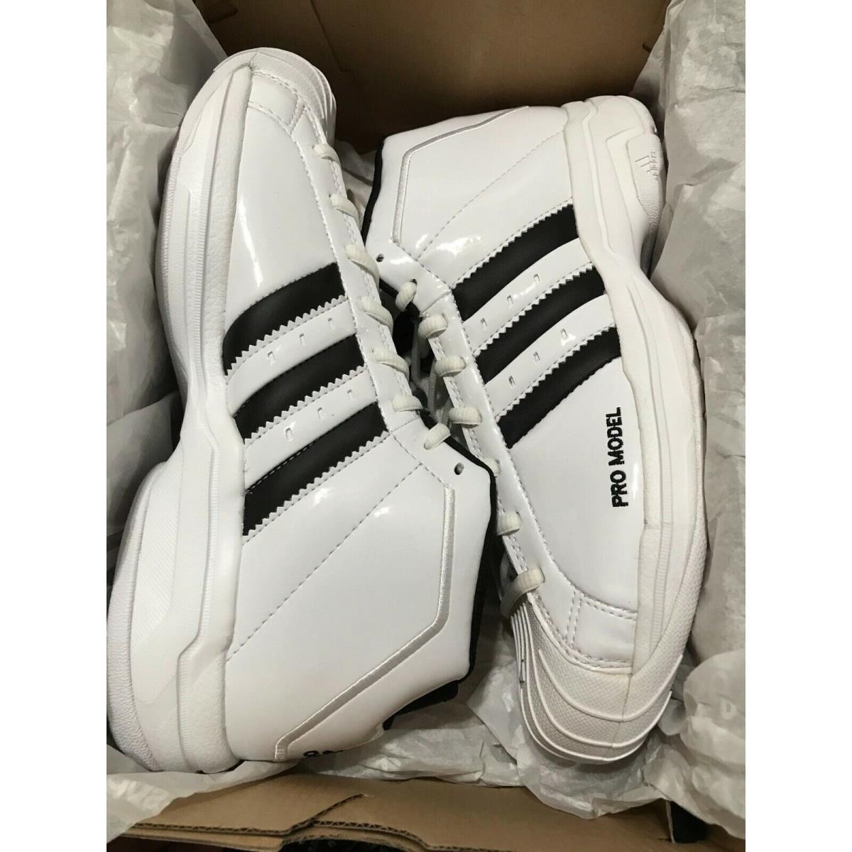 adidas pro model cloud white