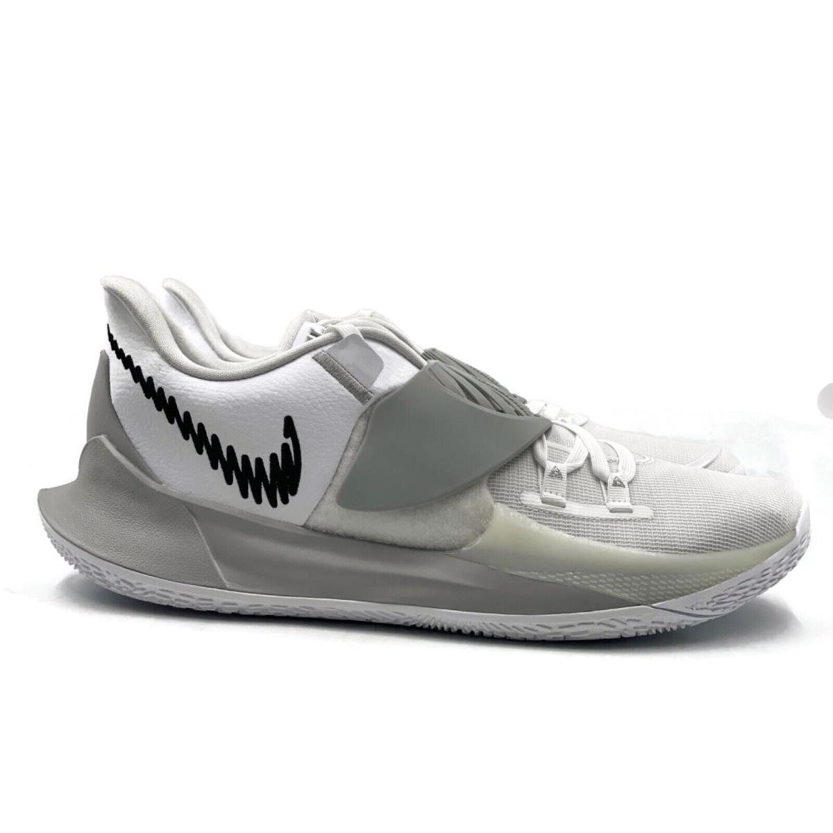 Nike Kyrie Low 3 TB Promo Mens Basketball Shoe White Gray Athletic Sneaker Nets