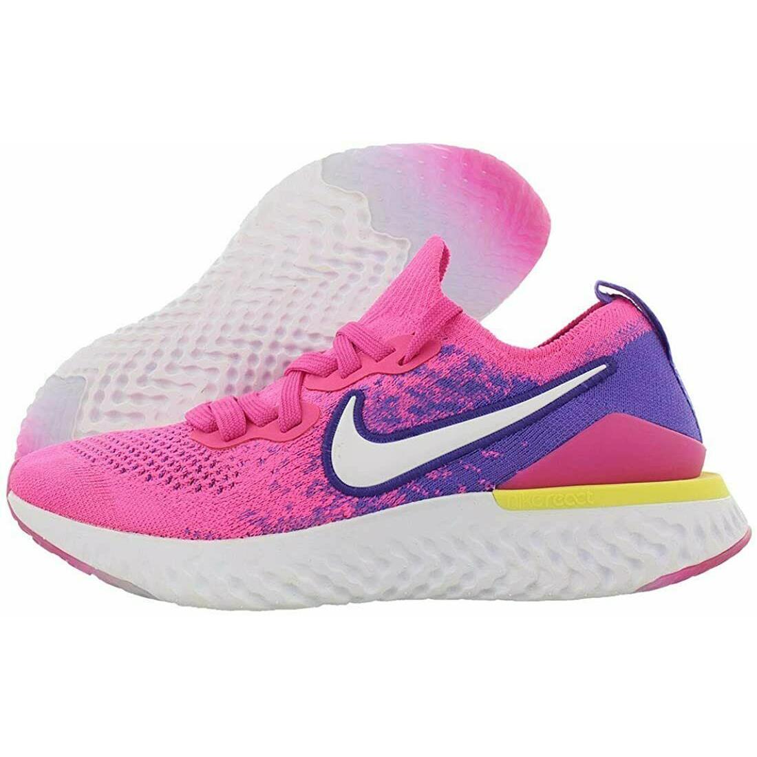 nike epic react flyknit 2 fuchsia