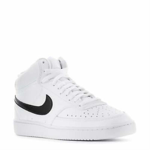 nike court mid white