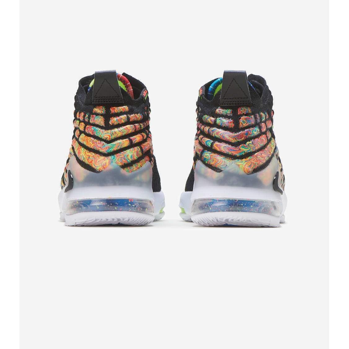 nike lebron 17 black multicolor