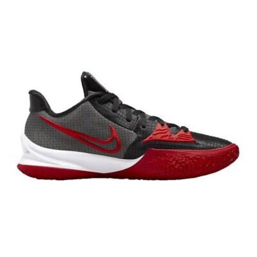 Nike Mens Kyrie Low 4 TB Basketball Shoes - Black/University Red/White, Manufacturer: Black/University Red/White