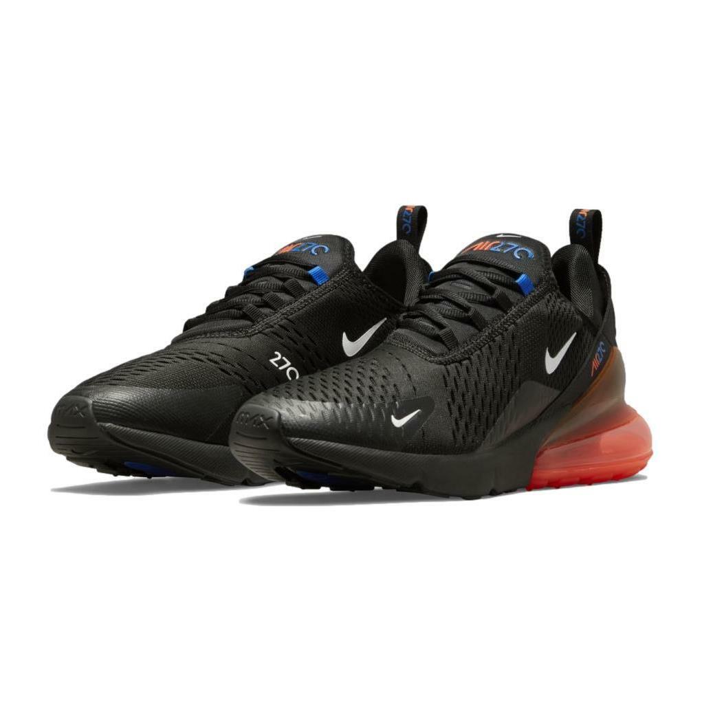 Nike Men`s Air Max 270 `black Bright Crimson` Shoes Sneakers DO6678-001