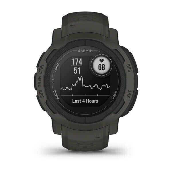 Garmin Instinct 2 Rugged Gps Enabled Fitness Watch Graphite 010-02626-10