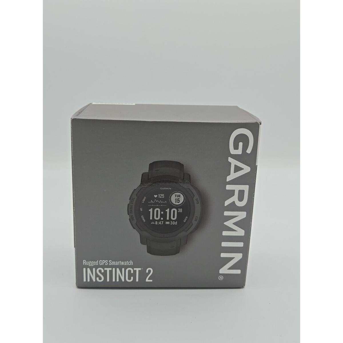 Garmin Instinct 2 Standard Edition Gps Watch - Graphite - Rugged Gps Smartwatch