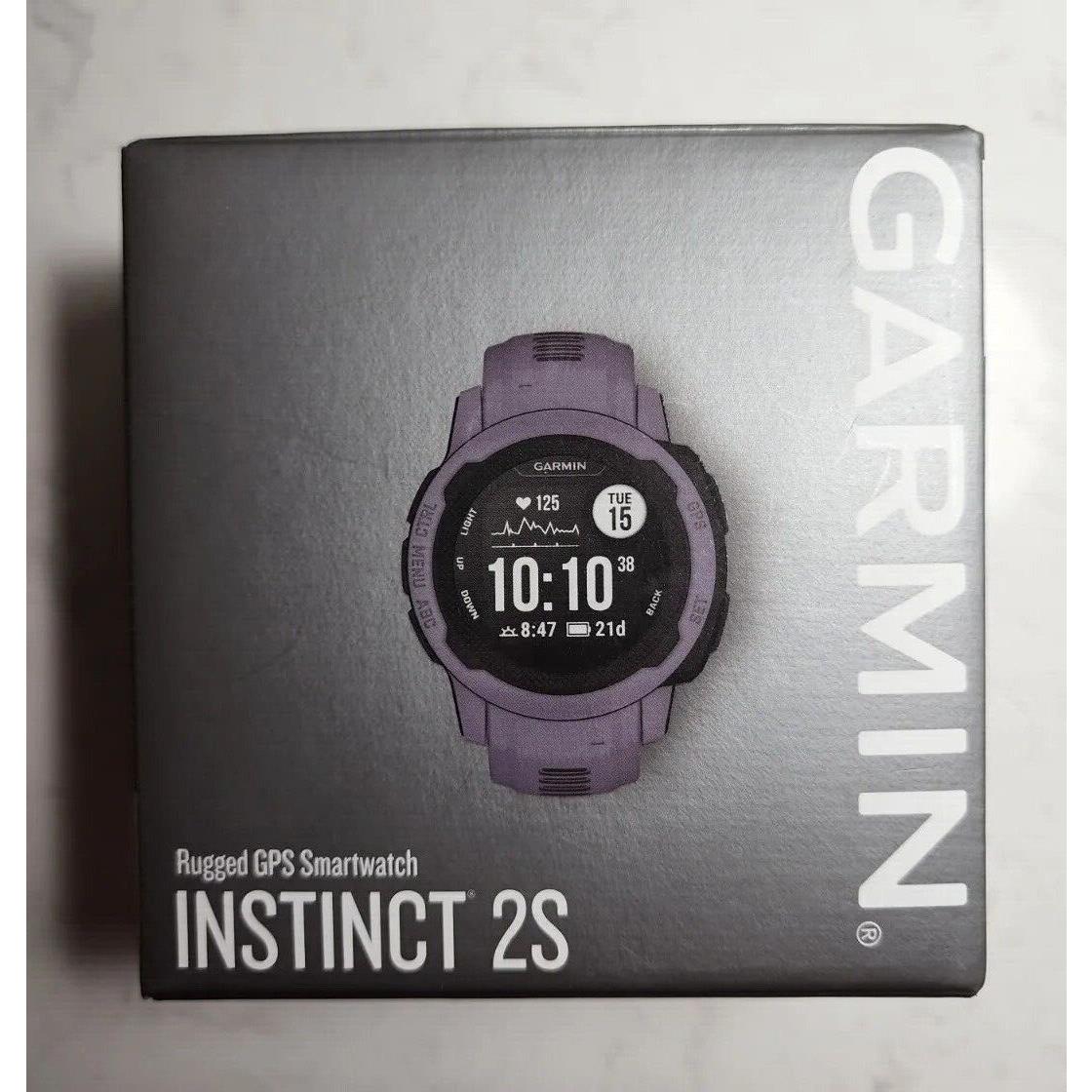 Garmin Instinct 2S Rugged Gps Fitness Watch Deep Orchid 010-02563-14