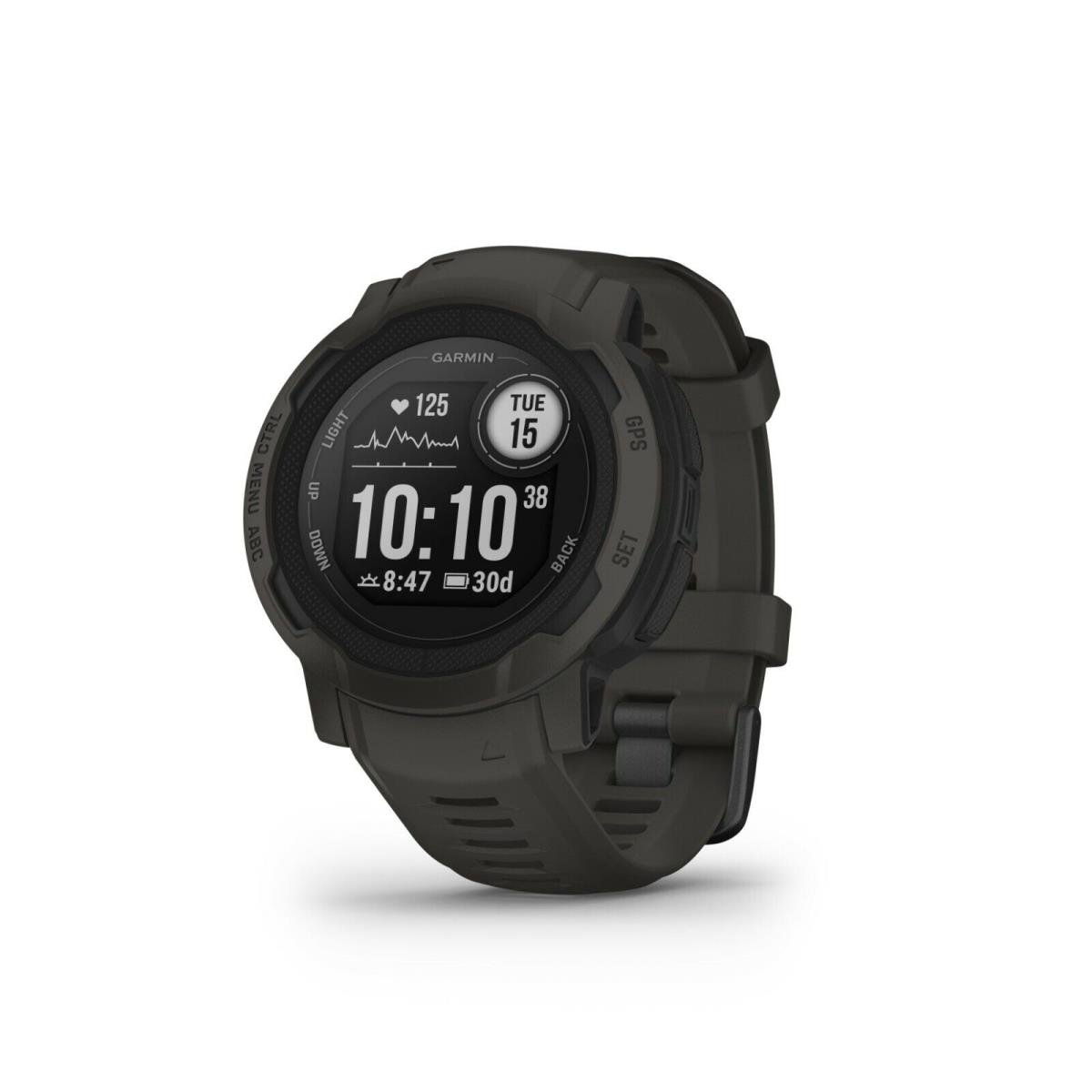 Garmin Instinct 2S Small Gps Rugged Outdoor Smartwatch Graphite