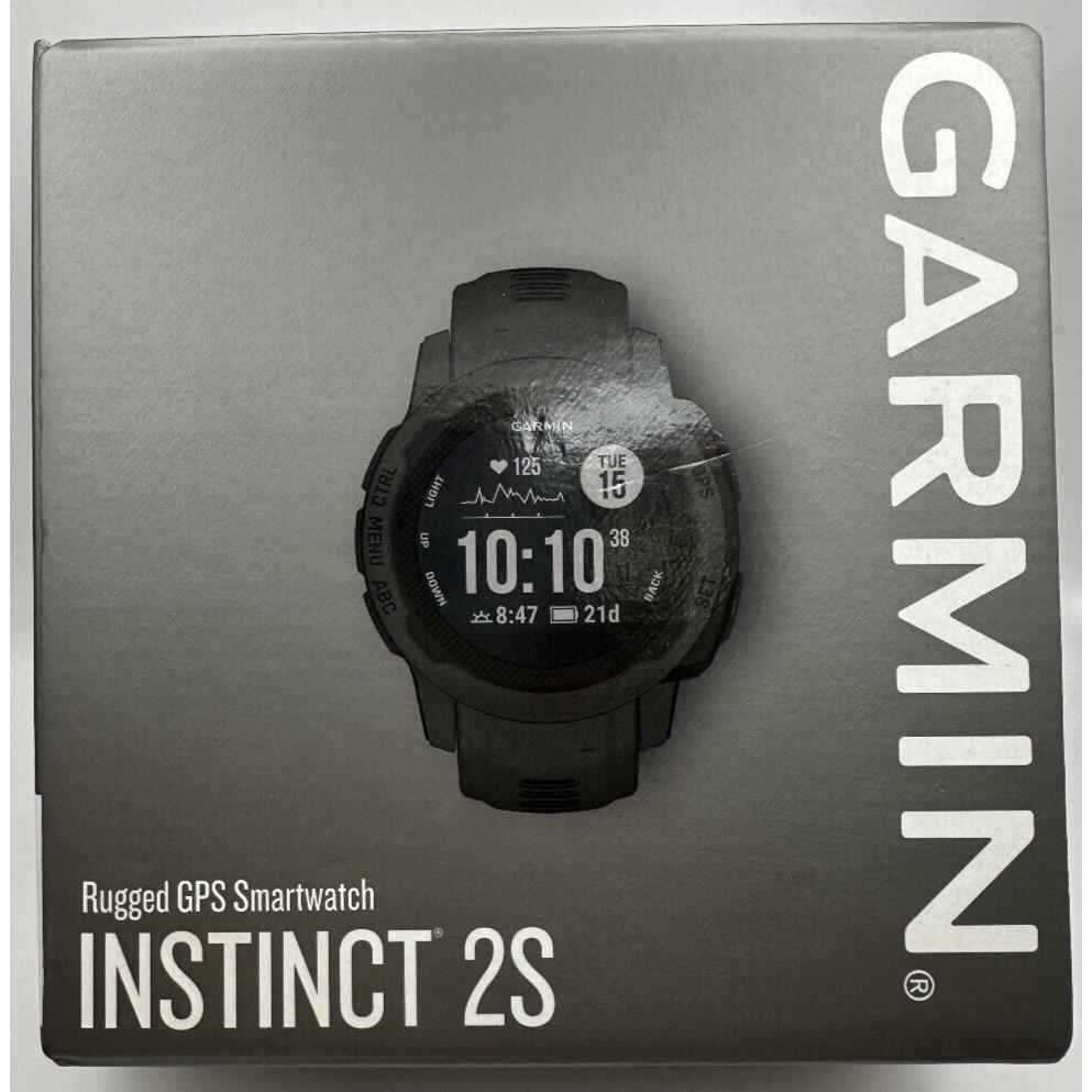 Garmin 010-02563-10 Instinct 2S Gps Graphite Smartwatch Standard Edition Watch