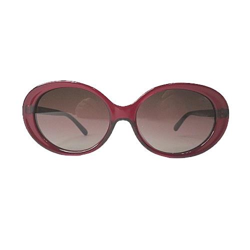 Coach Sunglasses HC 8270U L1100 5557E2 Burgundy Pink Gradient Lens 55-16-140