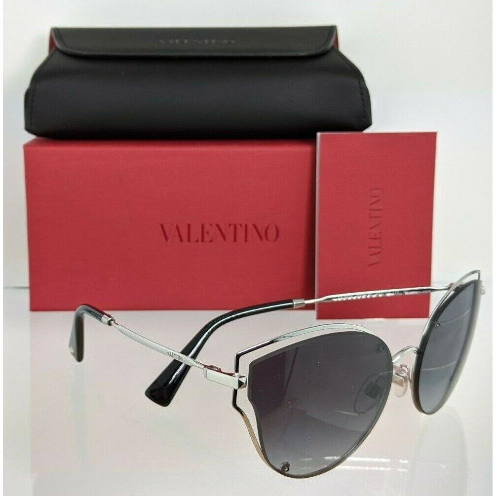 Valentino Sunglasses VA 2015 3006/8G 58mm Silver Frame