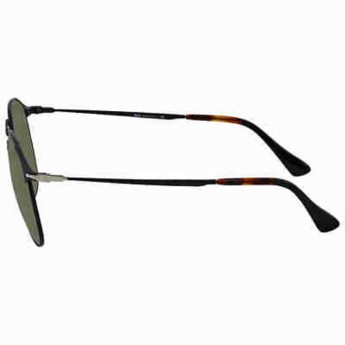 Persol sunglasses  - Black Frame, Green Lens 1
