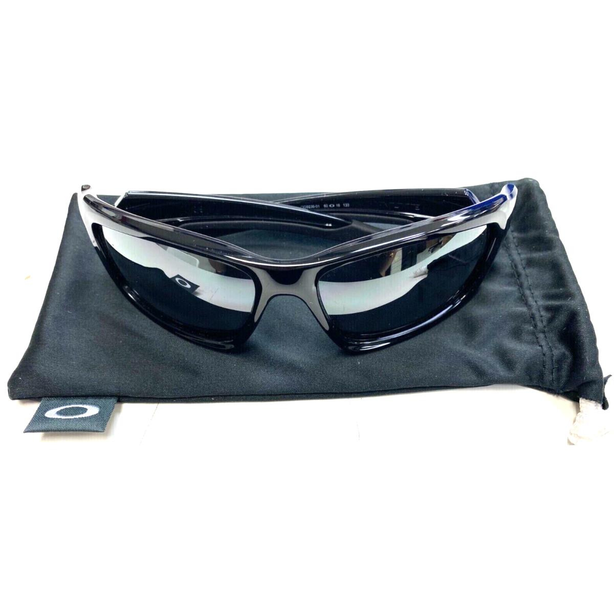 Oakley Valve OO9236-01 Polished Black Iridium Sunglasses 60-16 - Frame: POLISHED BLACK, Lens: BLACK IRIDIUM