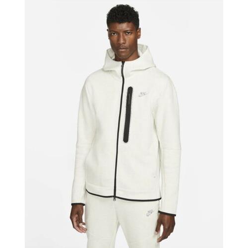 nike tech fleece white heather