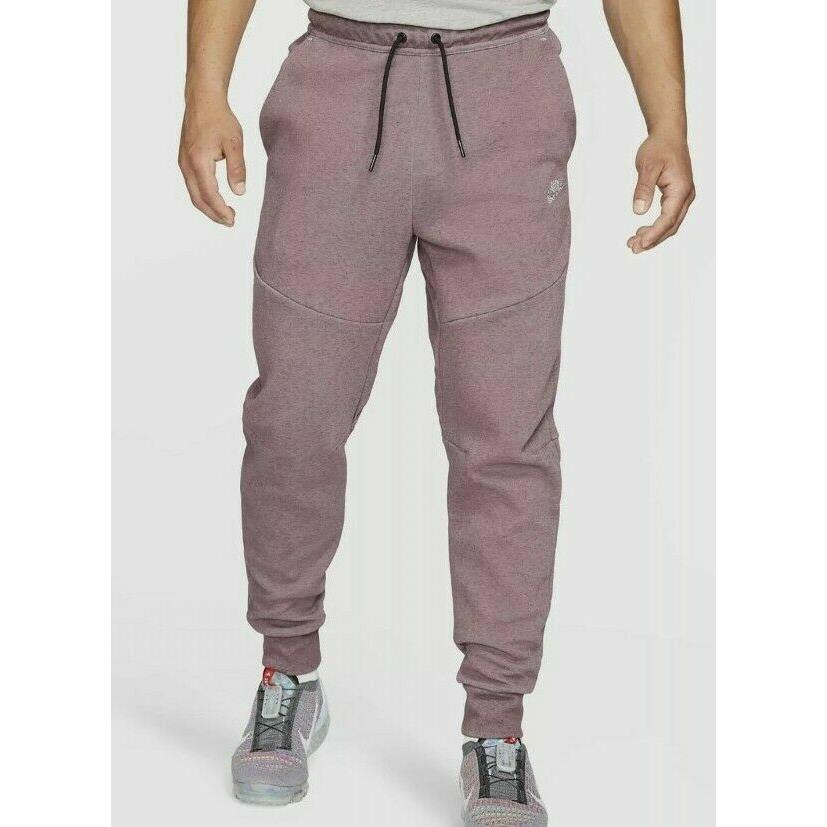 Nike Sportswear Tech Fleece Joggers Size L Pants Dark Wine DD4706-646