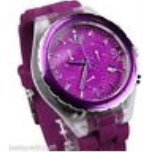 Adidas Cambridge Purple Plum Silicone Strap Chronograph WATCH-ADH2531-NEW
