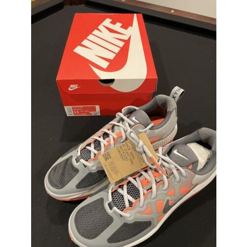 Nike Air Max Genome Light Smoke Grey Iron Bright Mango CW1648-004 Men 13 Shoes
