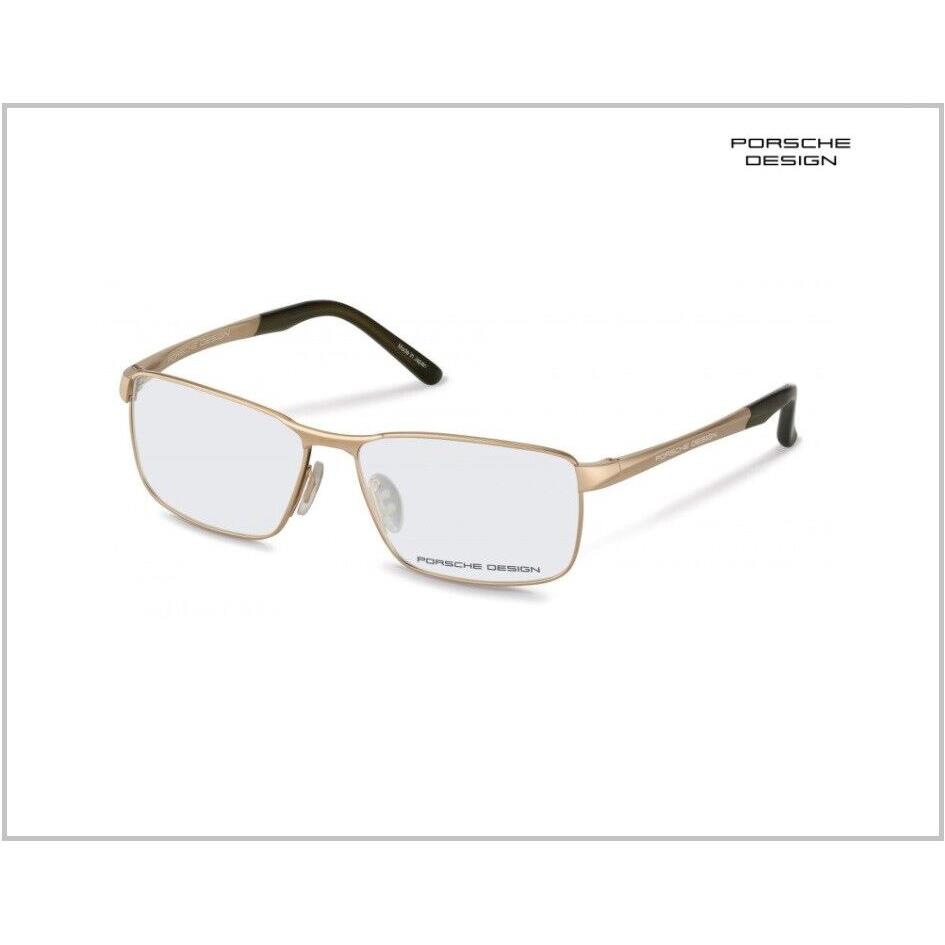 Porsche Design Eyeglasses Frames P`8273 C 8273-C Light Gold