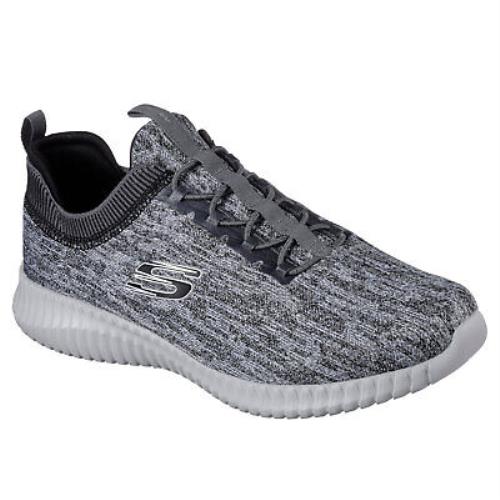 Skechers Men`s Elite Flex Hartnell Low Top Sneaker Shoes Gray Footwear - Gray