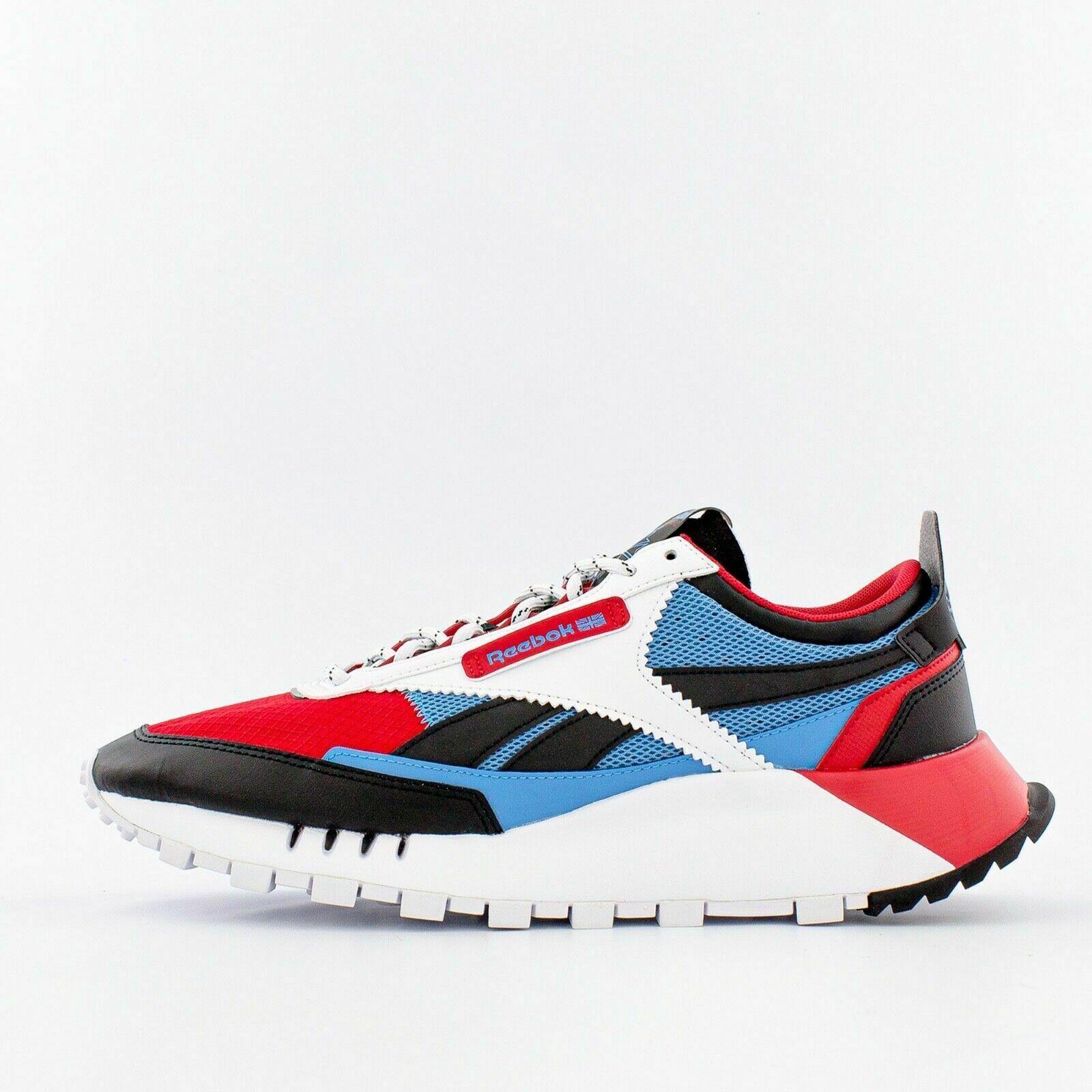 mens red white and blue tennis shoes