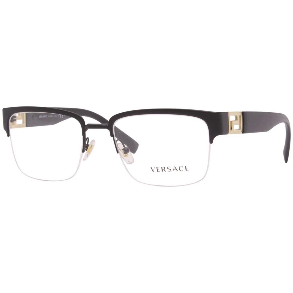 Versace VE 1272 1261 Matte Black Eyeglasses