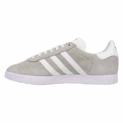 white adidas gazelle size 9