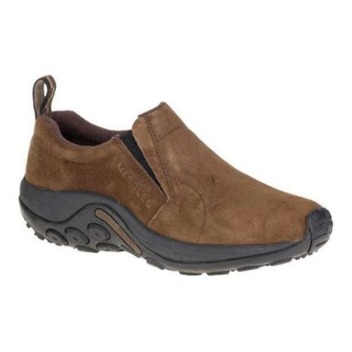 Merrell Men`s Suede Trail Runners in 4 Colors Medium D and Wide EE Brown