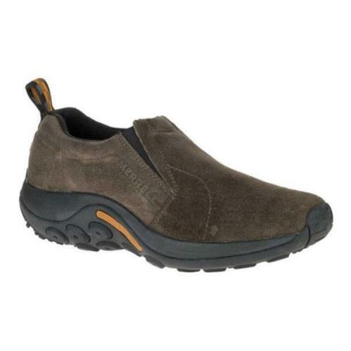 Merrell Men`s Suede Trail Runners in 4 Colors Medium D and Wide EE Gray