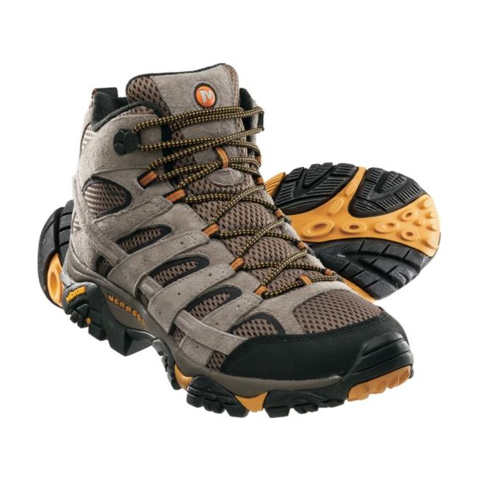 Merrell Moab 2 Vent Ventilator Mid Walnut Hiking Boot Men`s US Sizes 7-15/NEW