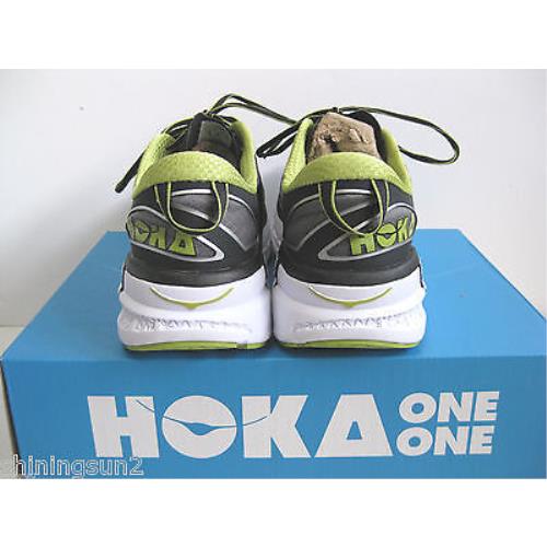 Hoka shoes  - Grey/ Lime 3