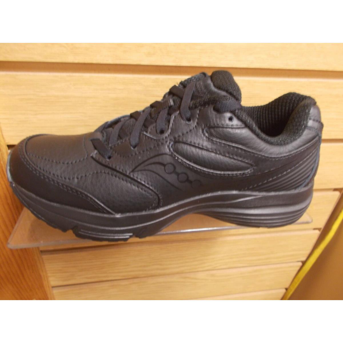 Saucony Women s Integrity Walker 3 Black Wide Width D Slip Resistant 9 SporTipTop