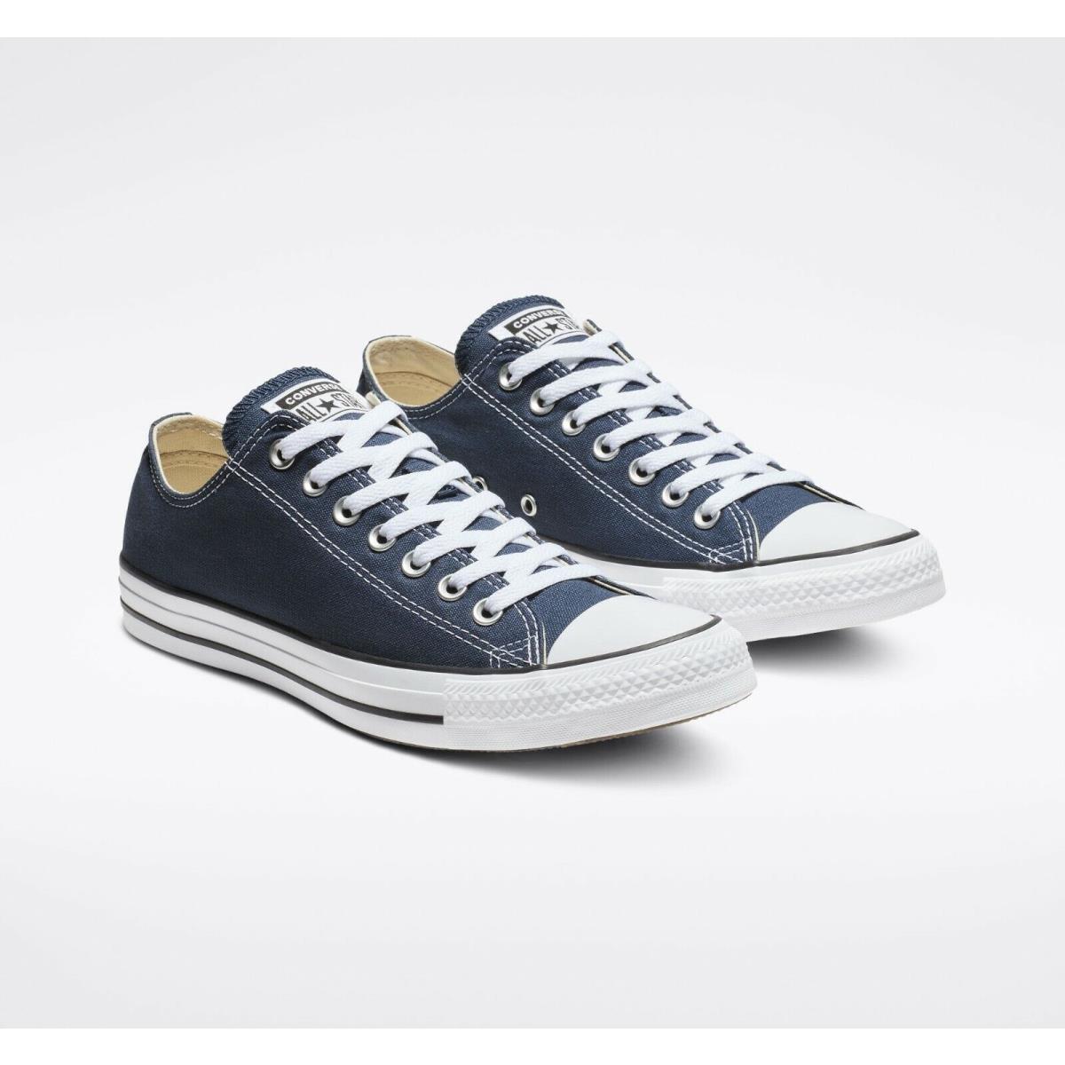 Classic Converse Unisex Chuck Taylor All Star Low Sneaker Canvas Upper Mens Size Navy