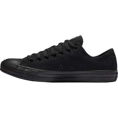 Converse Wide Width Unisex Chuck Taylor All Star Low Sneakers Mens Size  Black Monochrome | 025637006270 - Converse shoes - Black Monochrome |  SporTipTop