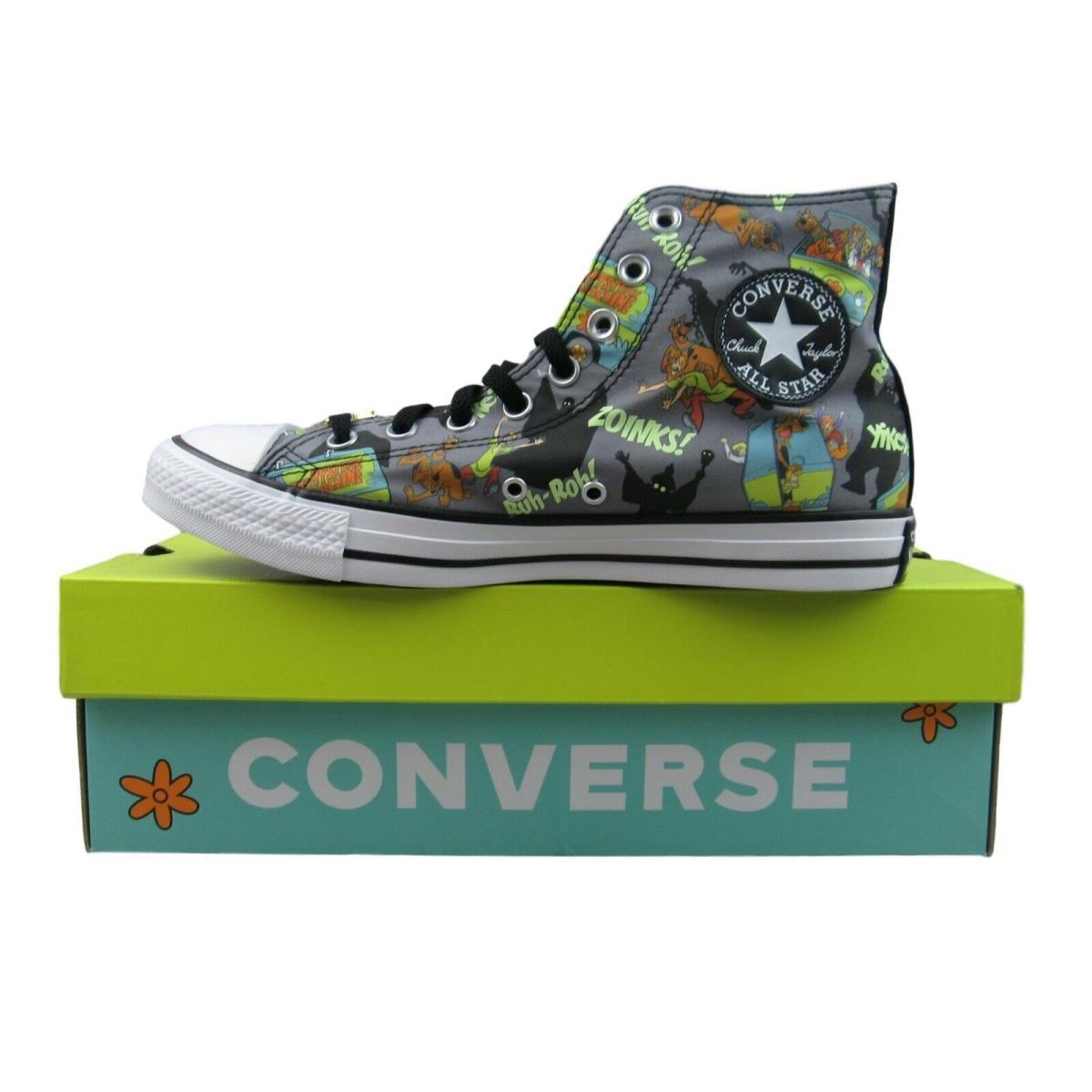 Converse x Scooby Doo Ctas HI Glow in Dark Sneaker 169073C Unisex Multi Size
