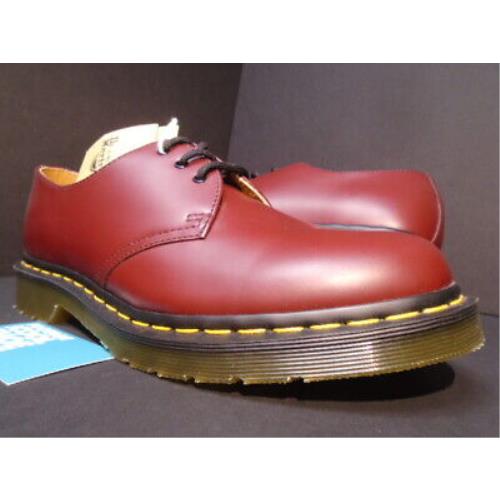 Dr. Martens 1461 Oxford 3-EYE Smooth Low Top Boot Cherry Red 11838600 9