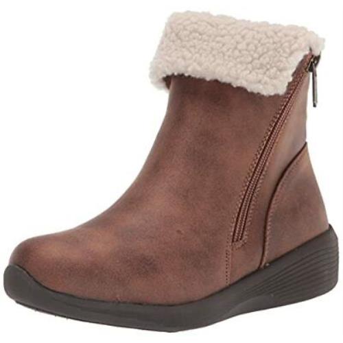 skechers fur ankle boots