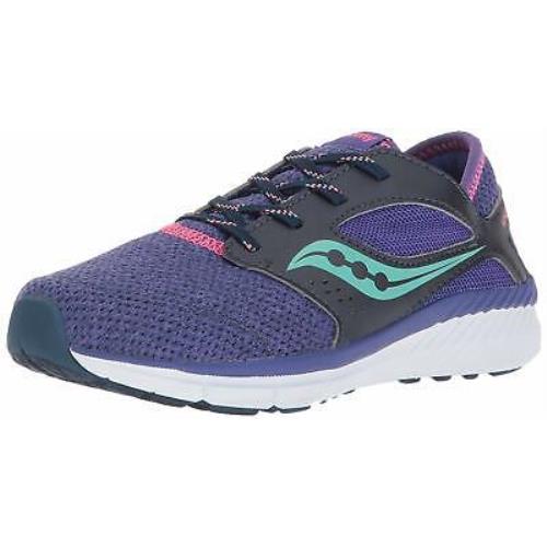 Saucony Womens Kineta Relay Low Top Lace Up Running Blue Size Little Kid 12.5