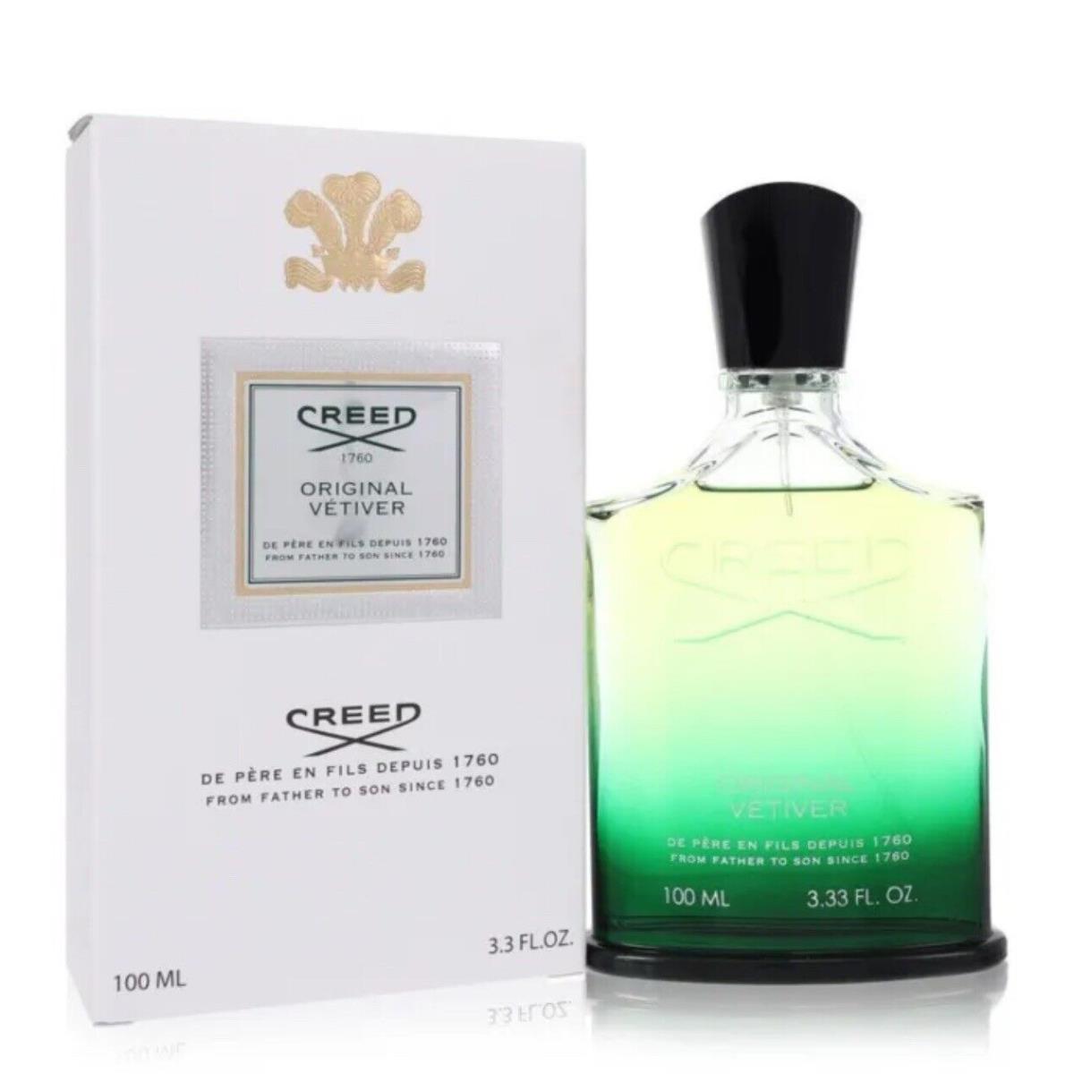 Vetiver by Creed Eau De Parfum Spray 3.3 oz Men Unsealed