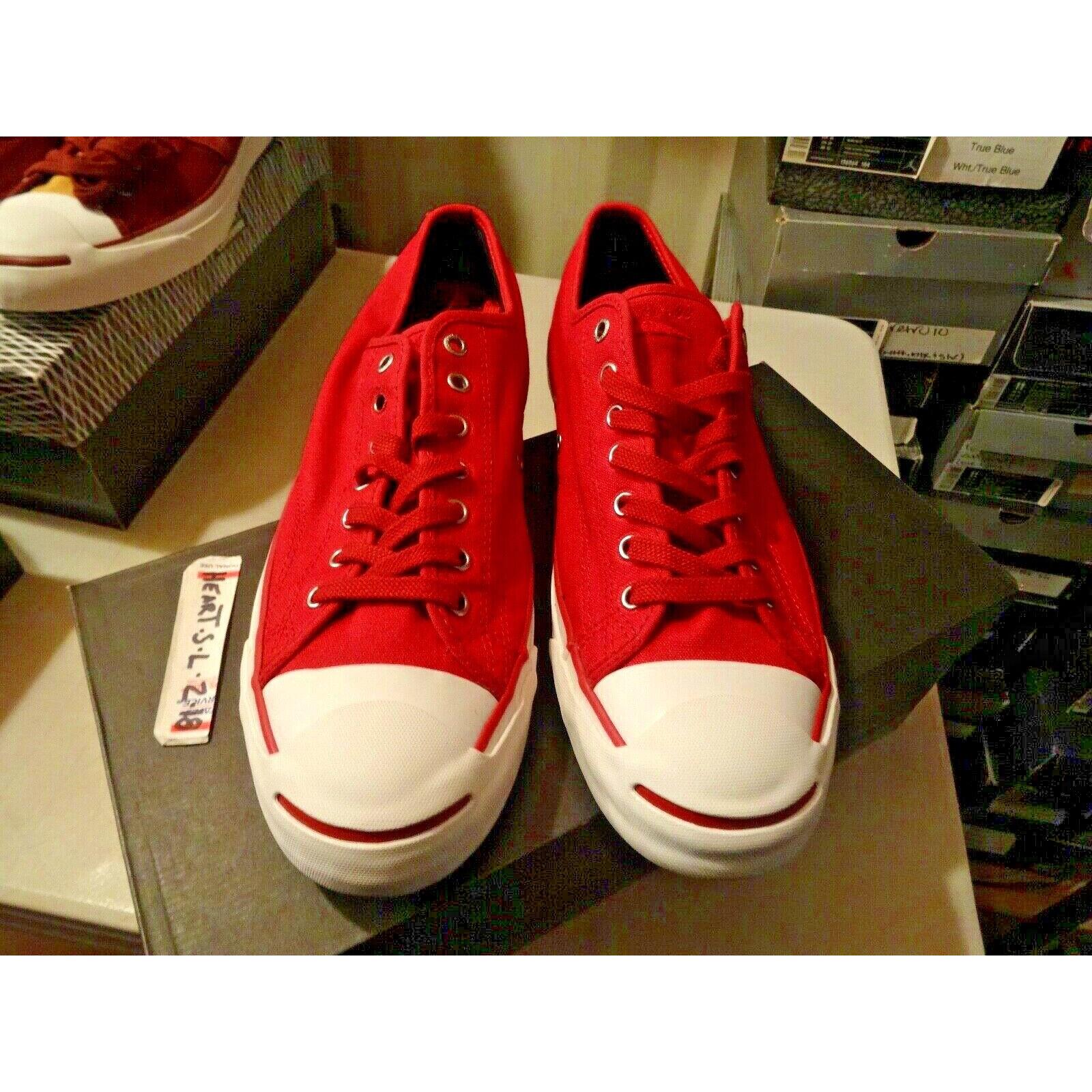 Converse X Undefeated Jack Purcell Red Undftd 128667C SZ 13 Huf