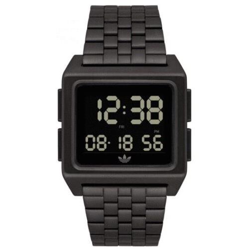 Adidas Men`s Archive M1 Z01001-00 Black Stainless-steel Quartz Fashion Watch