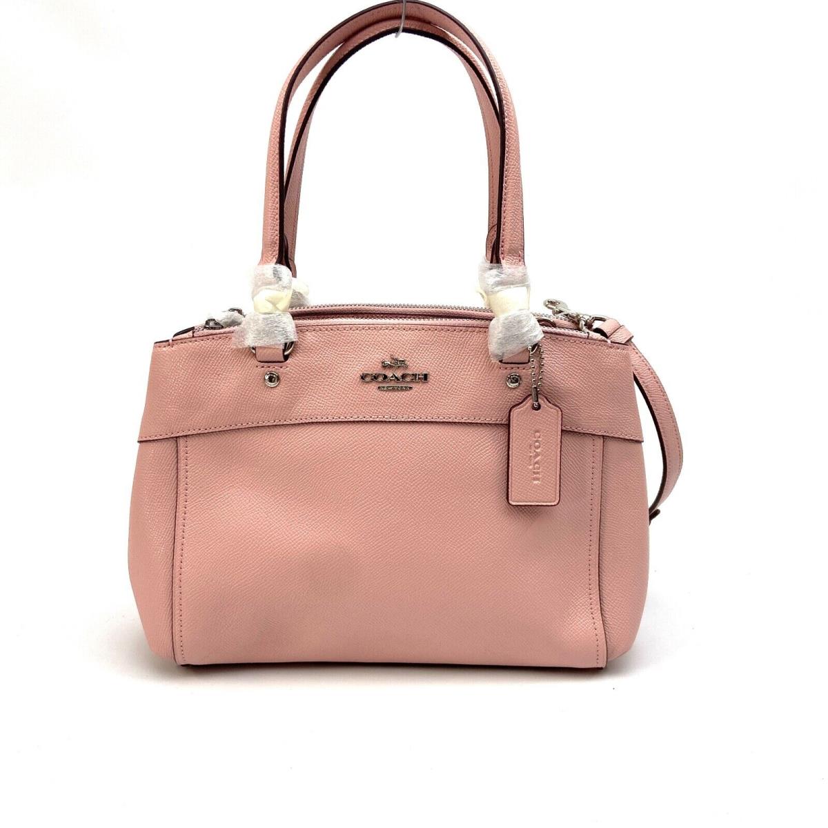 Coach Crossgrain Leather Signature Christie Carryall SV/Blush 2