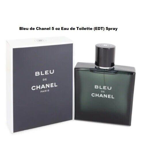 Bleu De Chanel by Chanel 5 oz Eau De Toilette Edt Spray For Men