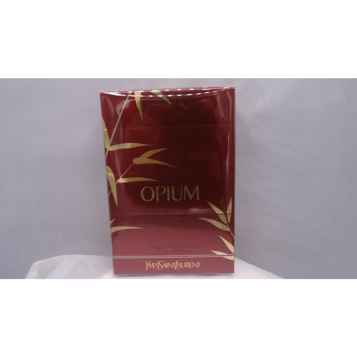 Opium Eau de Toilette By Yves Saint Laurent For Women 3 oz 90 Ml Spray