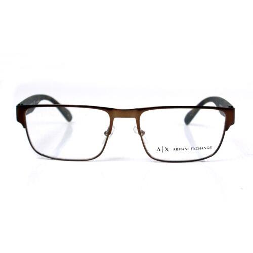 Armani Exchange eyeglasses  - Matte Brown Frame 1