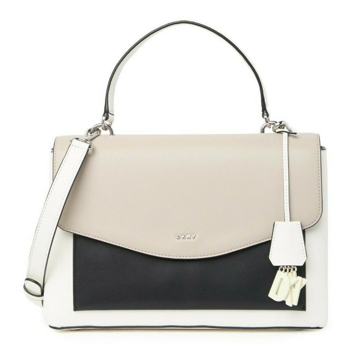 Dkny Colorblock Lex Medium Leather Satchel Crossbody