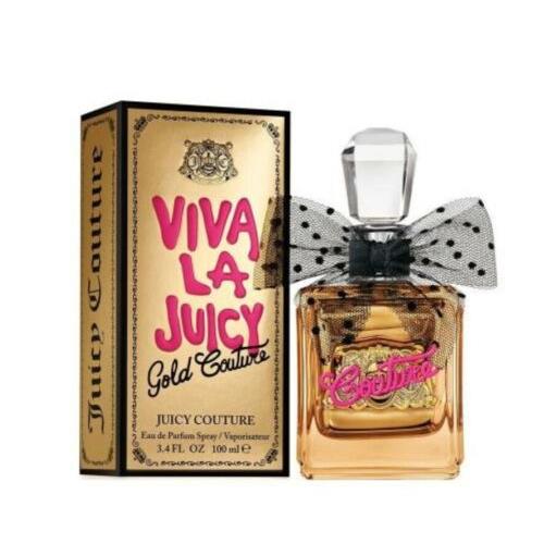 Viva La Juicy Gold Couture Juicy Couture Eau de Parfum Spray 3.4 oz