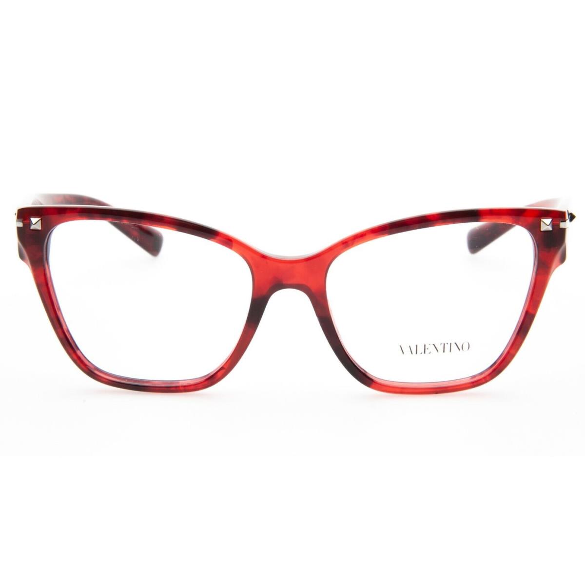 Valentino VA 3017 5020 Red Havana Eyeglasses Glasses Frame 54-17-140mm Italy