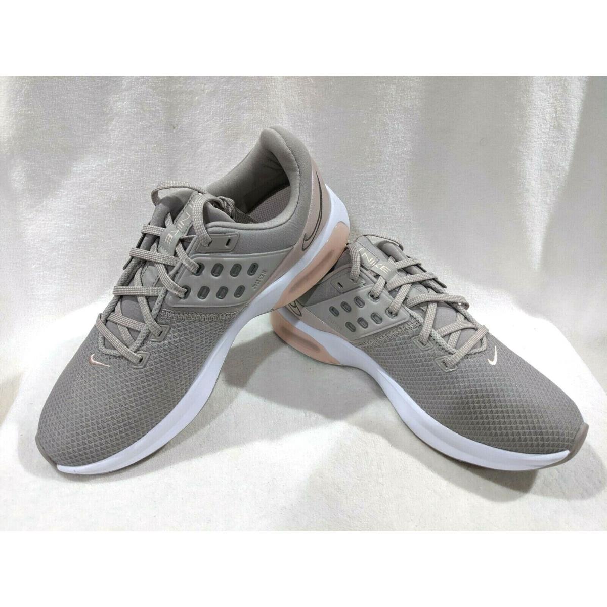 Nike Air Max Bella TR 4 Grey/metallic Pewter Women`s Training Shoes-size 10