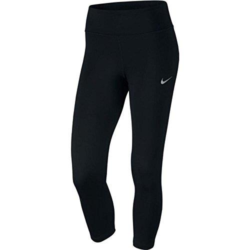 Nike Women`s Power Essential Cropped Legging Black 872066-011 Small