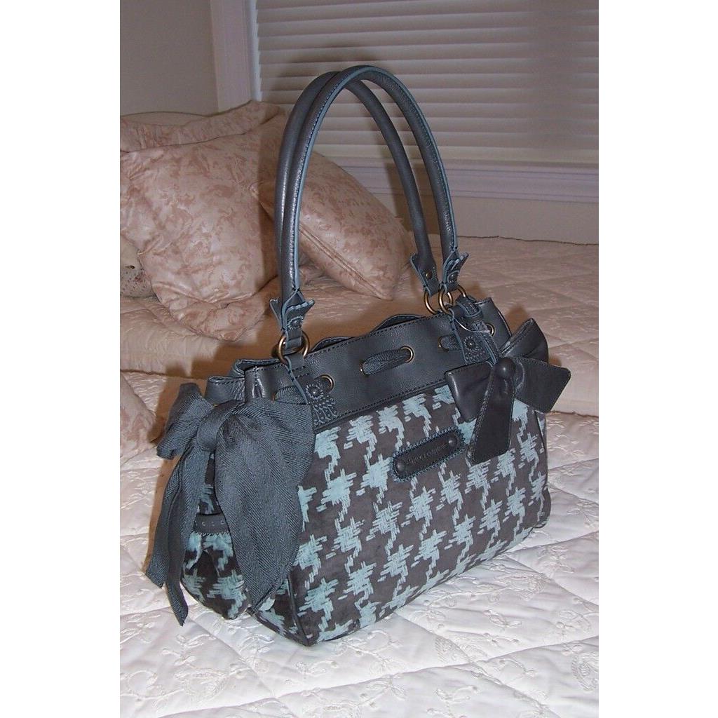 Juicy Couture Daydreamer Brogue Houndstooth Tote